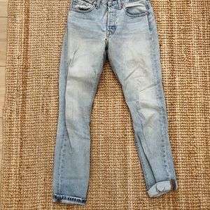 Levi’s 501 skinny high waisted